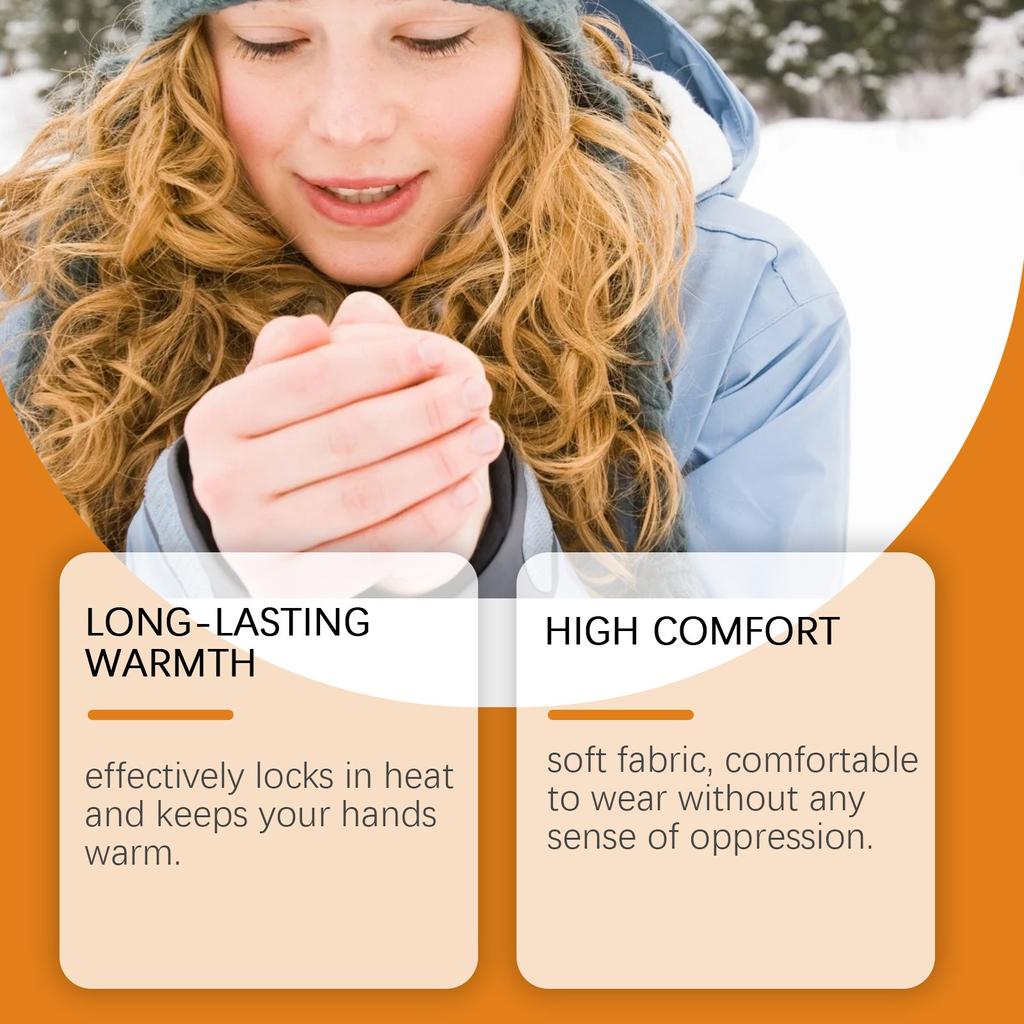 Uppvärmda fingervantar Varma fingervantar Varma för baby Feber till Kalla händer Stelhet på vintern