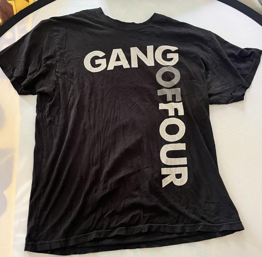 Gang of Four Band Tour Collection T-Shirt Cotton Full Size TS365 L