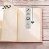 Elegant Metal Bookmark Pterosaur Bookmark, Stainless Steel Fourth Wing Design Page Marker with Dinosaur Black Tassel, Unique Literary Gift for