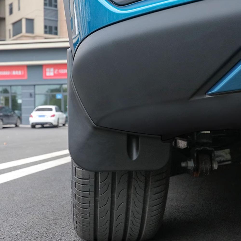 4pcs Front Rear Molded Fender Cover for BYD Atto 3 Yuan Plus 2022 2023 2024 Mud Flaps Splash Guard Mudguard Car Accessories