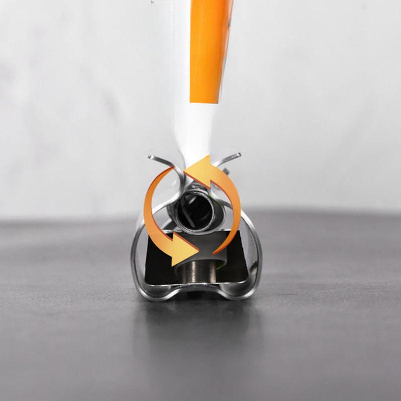 1pc  Stainless Steel Toothpaste Squeezer: A Labor-saving and Hygienic Bathroom Hose Squeezer