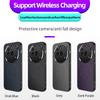 Funda protectora magnética de cuero con textura de fibra de lujo aplicable a Nothing Phone 3APro