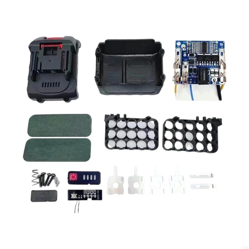   20Cores Burning Management System Integrated Battery Case Plastic Metal Hybrids Construction Tool Part