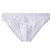 Solid Color Jacquard Sexy Lace Hollow Men's Low Waist Seamless Semi Transparent Fashionable Brief