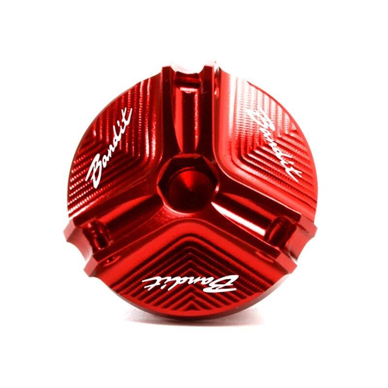 For SUZUKI BANDIT 650 GSF S650 Bandit 1250 S 1200/1200S Accessories Motorcycle Brake Fluid Reservoir Cover Engine Oil Filler Cap