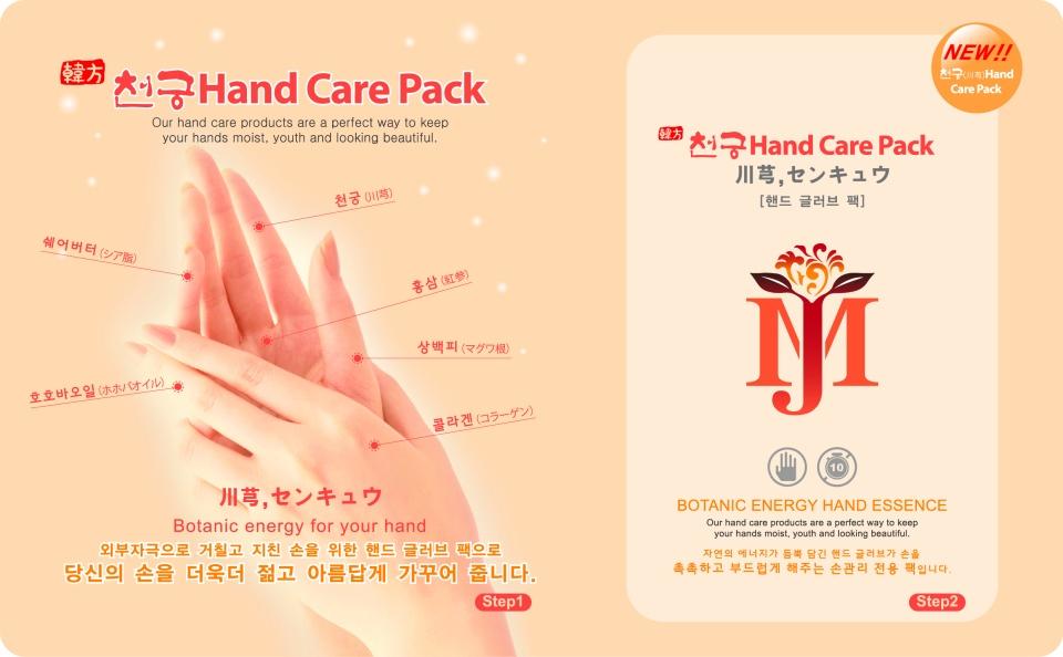 

MJCARE HAND CARE PACK Восстанавливающая маска-перчатки для рук 33,2г