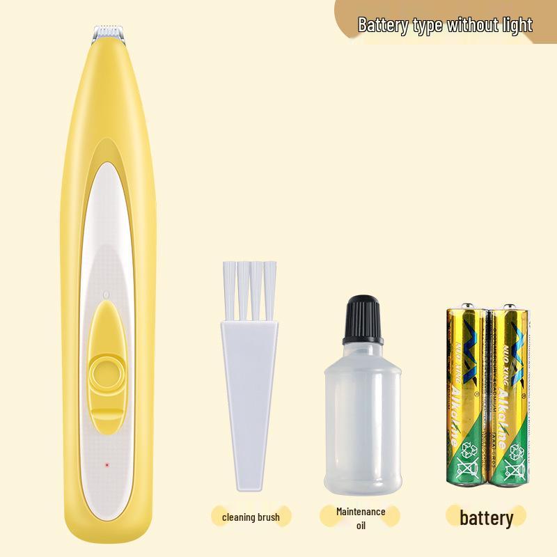 Electric Pet Paw Hair Trimmer for Cats and Dogs