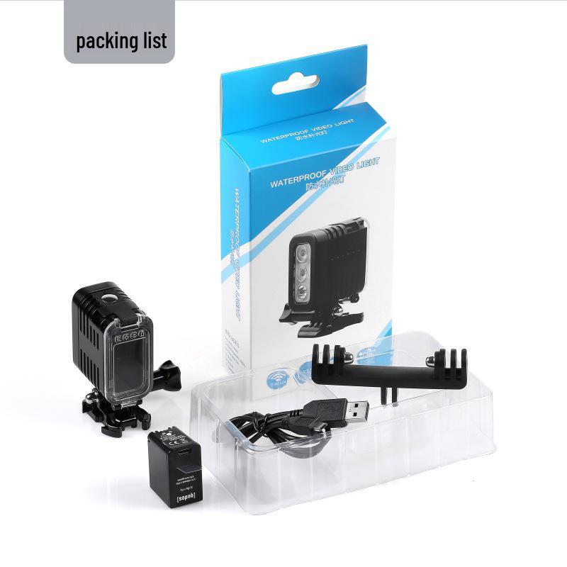 GoPro13 Tauchfülllicht: Wasserdichtes LED-Zubehör für Unterwasserfotografie