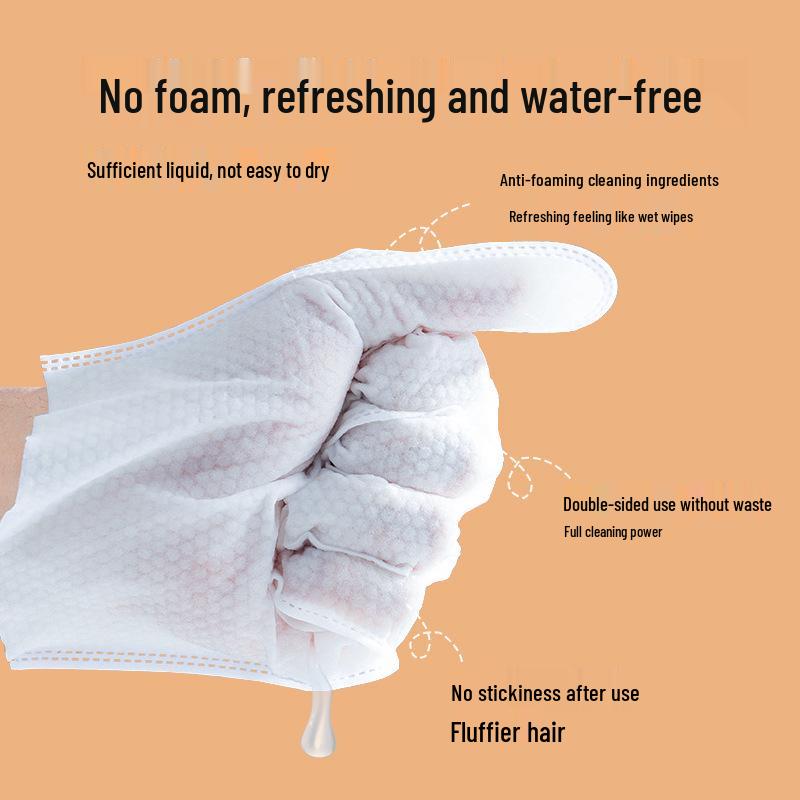 Pet Cat and Dog No-Wash Cleaning Wipes: Deodorizing, Dry Bathing Gloves for Cats and Dogs