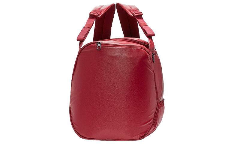 Men's Bag Nike Matte Leather Travel Bag, Handbag, Crossbody Bag, Gym Bag Unisex Red