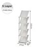 Plastic Shoe Rack Multi-Layer Stackable Shoe Organizer DIY Thickened Space Saving Shoe Shelf Home Storage Shoe Cabinet