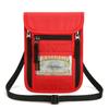 Travel Passport Bag with Anti-scan Feature, Neck-attached Identification Case, Portable Storage Card Holder