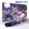 Mouse Pads Extended PC Purple Flower D-demon Slayer Desk Mat New Kochou Shinobu Table Mat Laptop Anime Girl Gamer Rubber Carpets