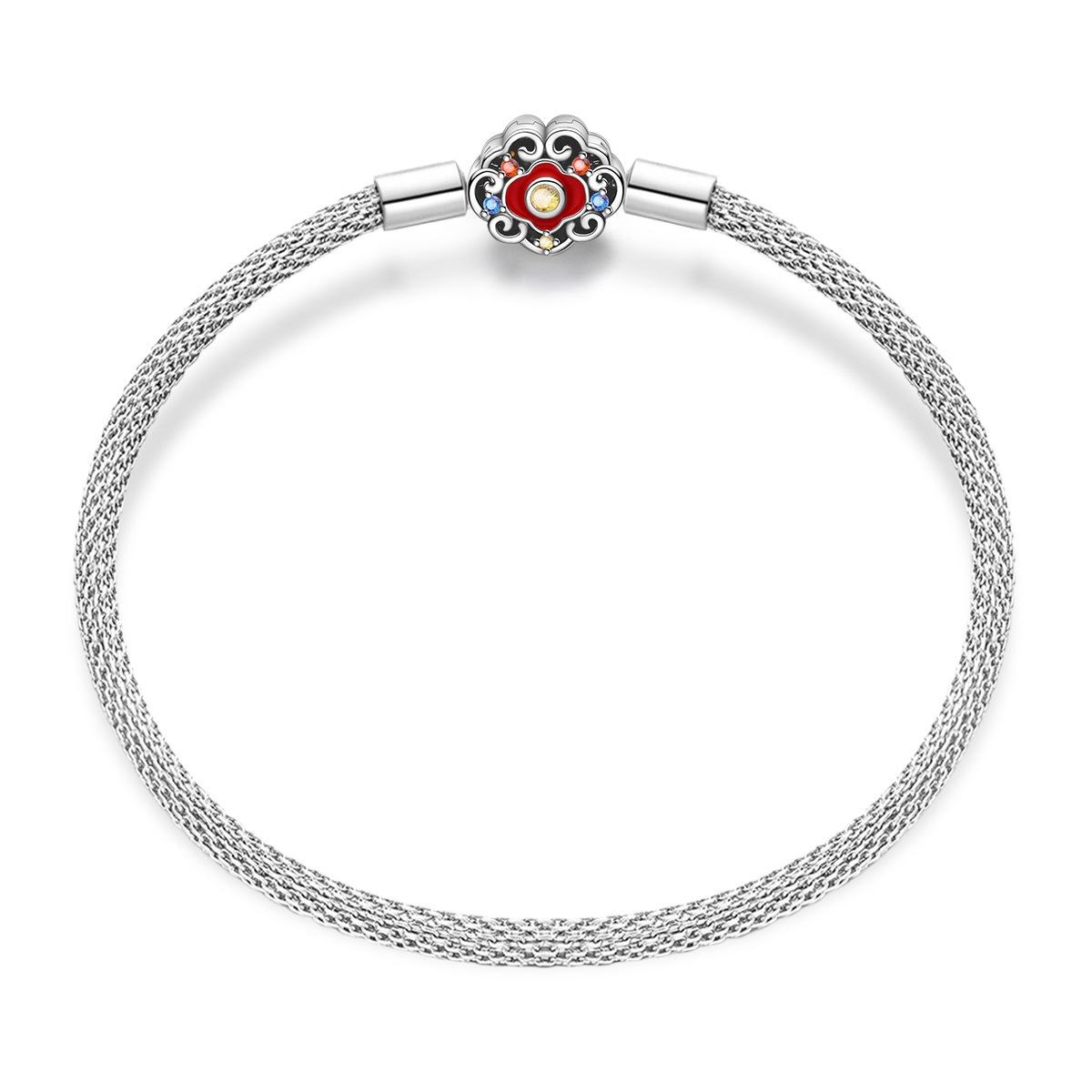 Customizable Travel Camera Theme Bracelet DIY Charm Bracelet Handmade Jewelry for Women 17CM