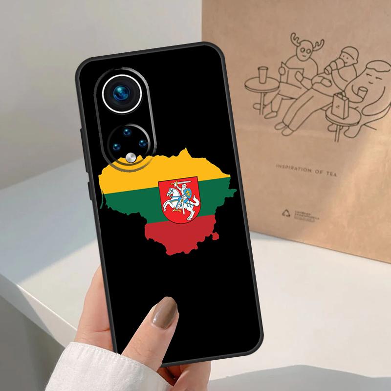 Fashion Lithuania Flag For Honor Magic 8 Pro 7 6 5 Lite Case For Honor Win RT 200 400 50 70 90 X8b X9a X9b X9c X9d