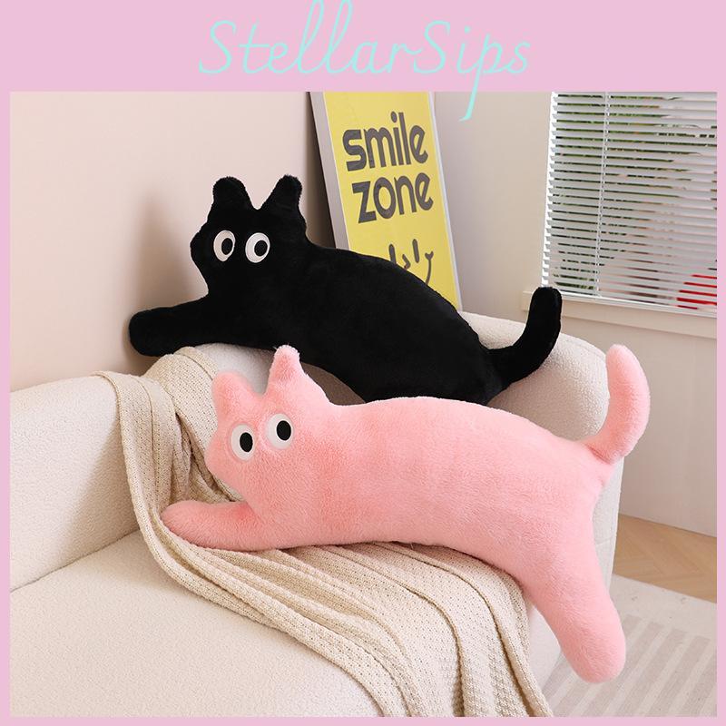 Dopamine Cat Plush Toy Cartoon Stuffed Doll Bedroom Decoration Kids Gift Cute