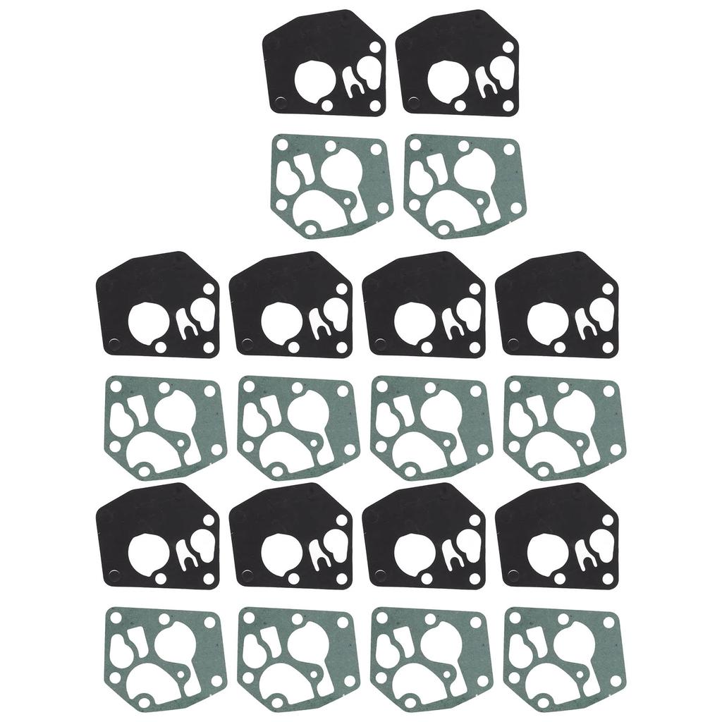 10 Satz Vergasermembran Dichtungssatz Vergaser Membran Dichtung Ersatz für 495770 795083