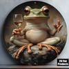Vintage Frog Metal Tin Sign Bar Kitchen Decor Rustic Pub Cafe Wall Plaque