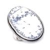 Dendrite Opal Gemstone 925 Sterling Silver Jewelry Ring Size 8