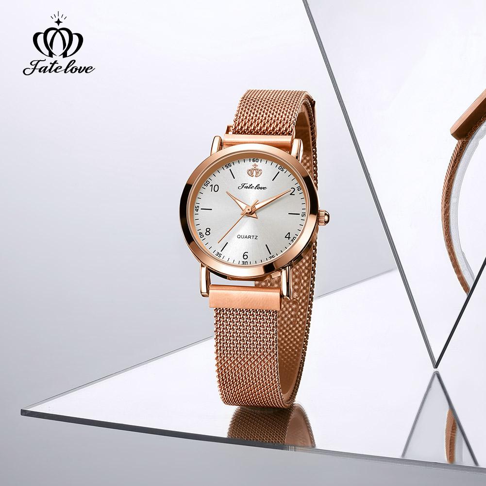FATE LOVE Brand Women's Fashion Quartz Watch Waterproof 921
