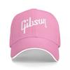 Unisex Czapki z daszkiem Gibsons Music 1894 Logo Outdoor Streetwear Letnie Sportowe Czapki Baseballowe Czapka Hip Hopowa Casquette Czapki