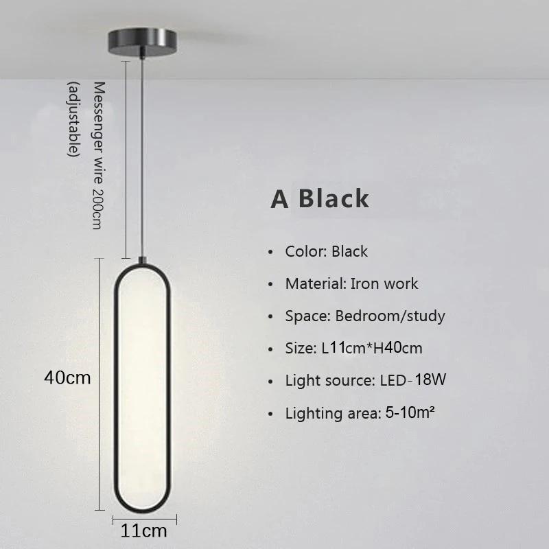 Nordic Pendant Lamp Hanging Lamps For Interior Lighting Fixture Living Bedroom Dining Table Home Decoration Pendant Light