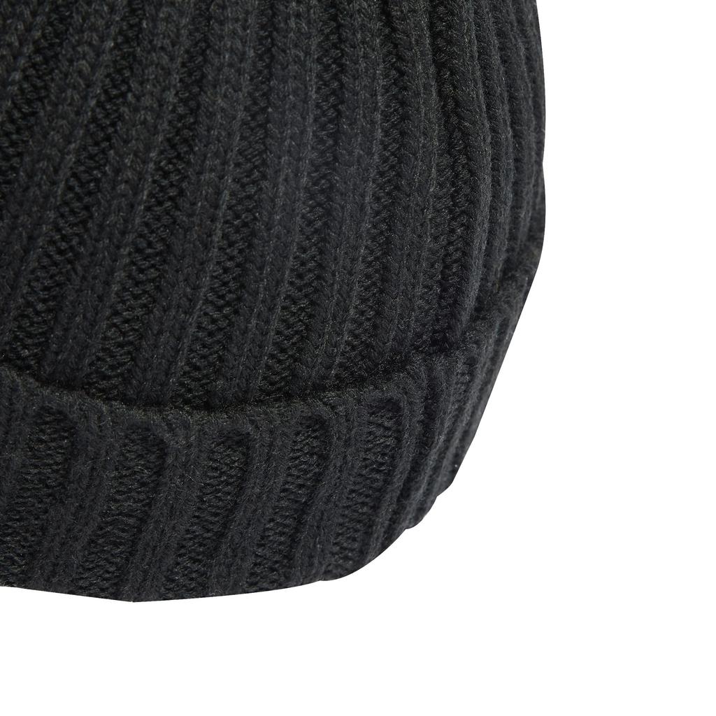 Adidas Fisherman Beanie DMD89 Knit OSFZ Men's Hat, Black/White (IB2656)
