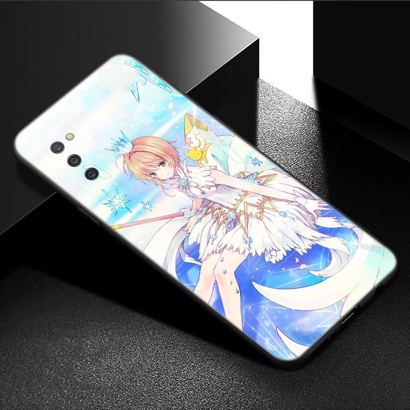 Card Captor Sakura Anime Handyhülle Für Samsung Galaxy A01 A03 Core A04 E A02 A05 A10 A20 A21 A30 A50 S A6 A8 + A7 Schwarze Hülle