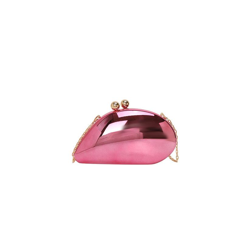 2025 Fashion Acrylic Shell Shaped Bag Luxury Sparkly Evening Purses for Women Clutch Handbag for Cocktail Party Dress Bag Purses