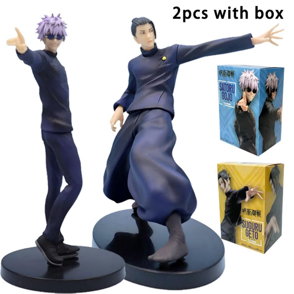 1-2pcs Jujutsu Kaisen Ryomen Sukuna Itadori Yuji Satoru Gojo action figure PVC toys collection doll anime cartoon model gifts