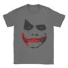 Joker  Batmans The Dark Knight  T Shirt Men's 100%Cotton Clothing Printed Joker O-neck Short Sleeve