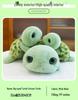 Adorable Big-Eyed Green Turtle Plush Toy Pillow - Perfect Children's Gift