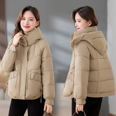 Women’s Short Hooded Windproof Thicken Warm Winter Jacket