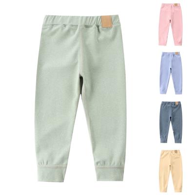 Vinter Pojkar Och Flickor Enkla Byxor Varma Byxor Tjocka Byxor Leggings