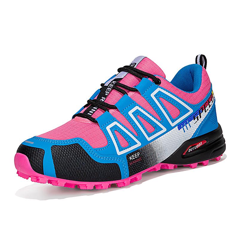 Women's Outdoor Trail Running & Hiking Shoes - Breathable, Plus Size, Ideal for Travel & Walking.