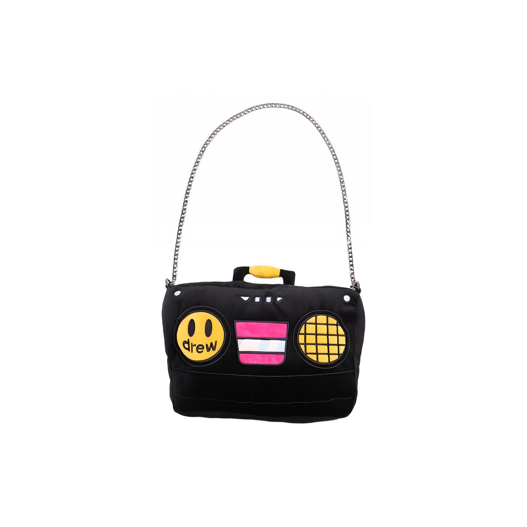 

New Drew House Polyester Shoulder Bag, Crossbody Bag Extra Large Unisex Black DH-1106Z-BBPBK16 38.1*8.1*24.9CM