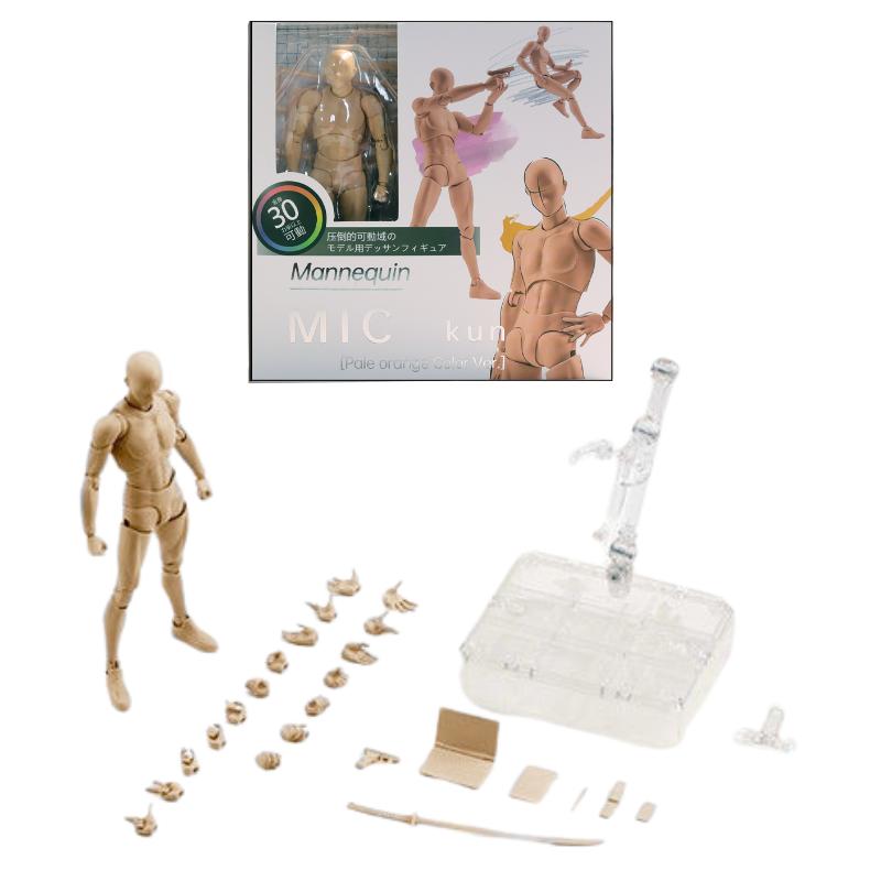 Action Figure Drawing Model Artists Gift Abs Human Mannequin Kit Men Bjd Women