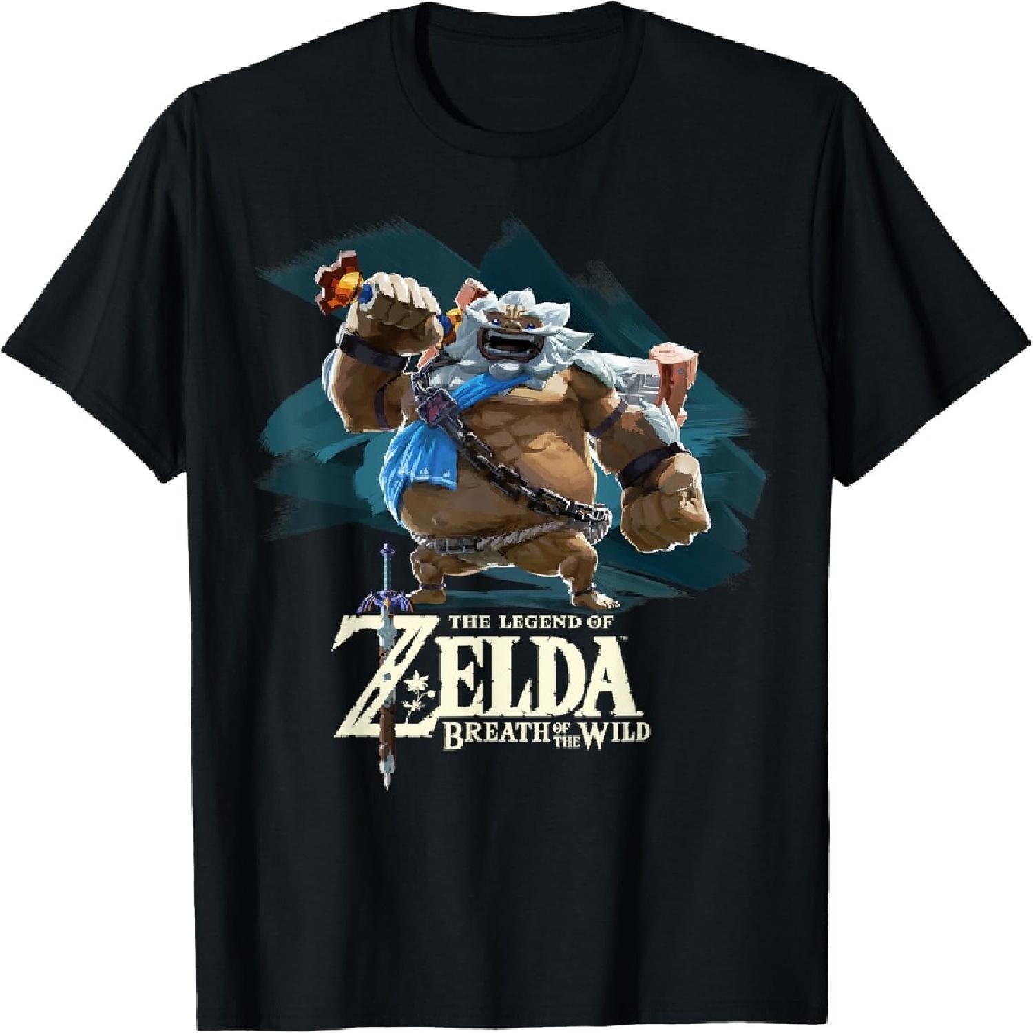 Nintendo Zelda Breath of the Wild Goron Graphic T-Shirt T-Shirt XXXXXL разноцветный