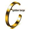 8MM Unisex C-Shaped Stainless Steel Bracelet - Titanium Options, Laser Engravable, Available In Three Colors