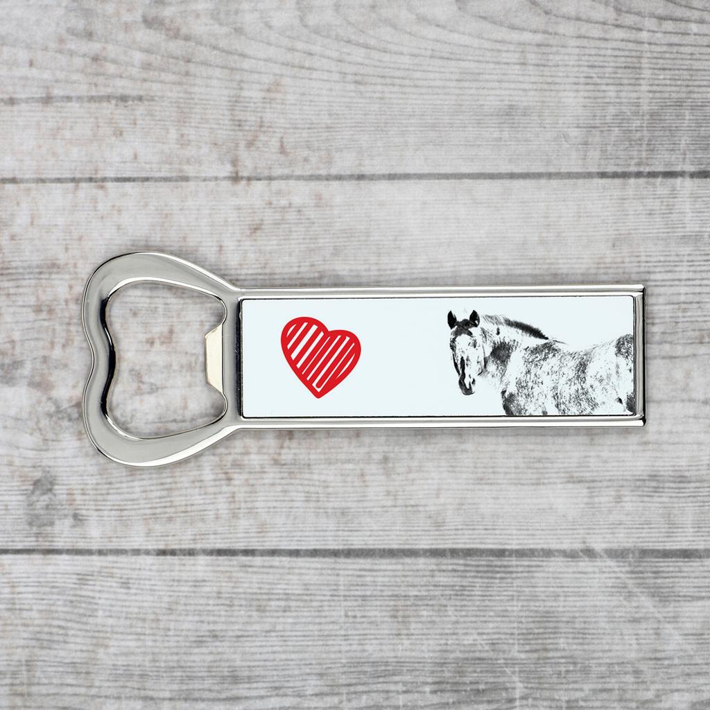 Appaloosa - Otwieracz Do Butelek Z Koniem, Personalizowany Otwieracz Na Lodówkę, Wyjątkowy Upominek Dla Mężczyzny Marki Art-Dog