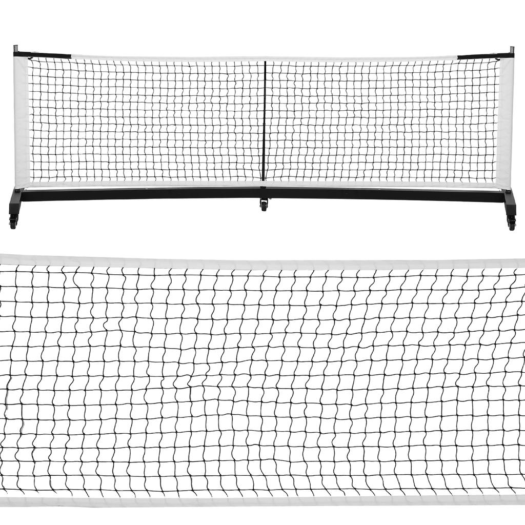 Heavy Duty Pickleball Net 22Ft Aluminum Tube Pickleball Net Professional Pickle Ball Game Net Stand for Tennis Driveway Backyard