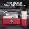 Car Seat Gap Multifunction Crevice Storage Box For Alfa Romeo Giulia Stelvio Giulietta 156 159 147 Mito Tonale Brera Disco