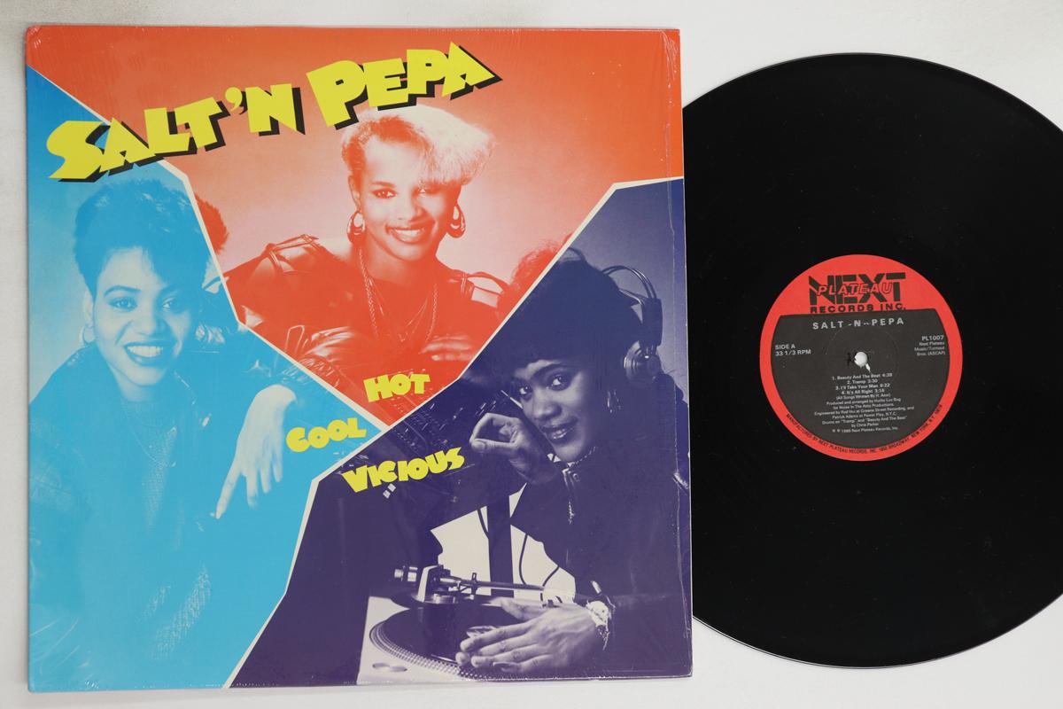 

LP Record SALT N PEPA - Hot Cool Vicious PL1007 Next Plateau Re 1986 US Rap & Hip-Hop/R&B Used