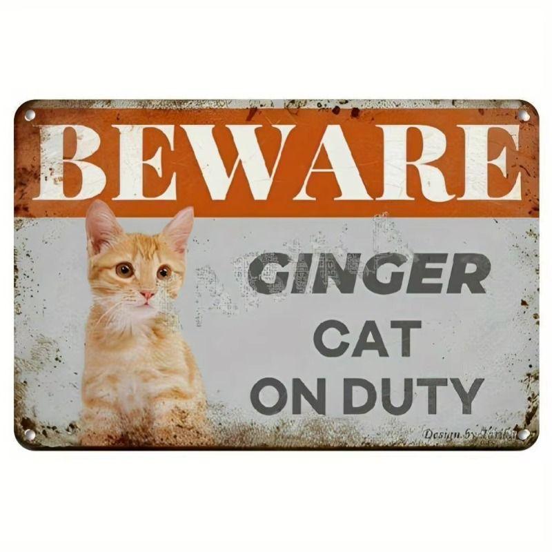 Metal Wall Art Sign Decorative Plaque 20x30cm Hanging Decor