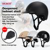 UCACO Children's Adult Equestrian Biking Cycling Skiing Half Face Helmet Breathable Safety Protection PC Material Water