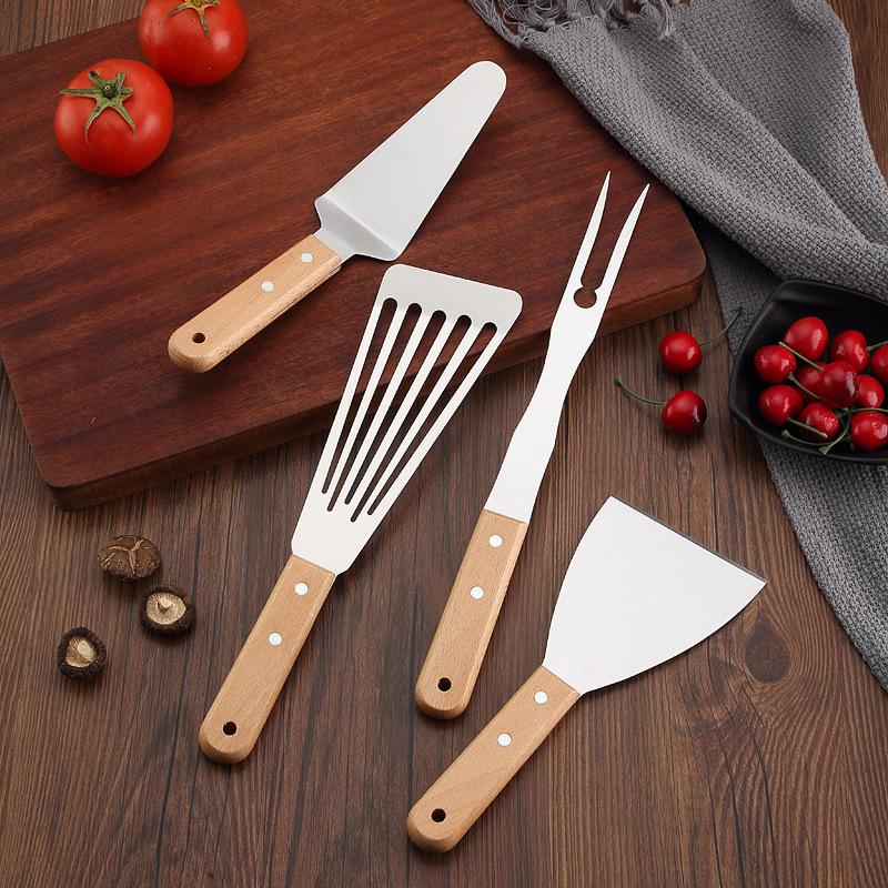 Stainless Steel Tiramisu & Teppanyaki Cooking Spatula for Pancakes and Crepes