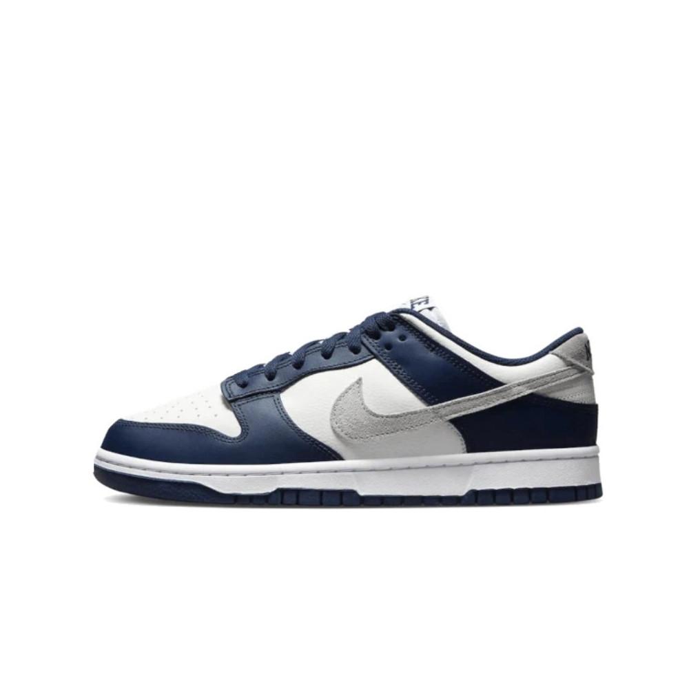 Nike Dunk Low Summit White Midnight Navy 38 bianco