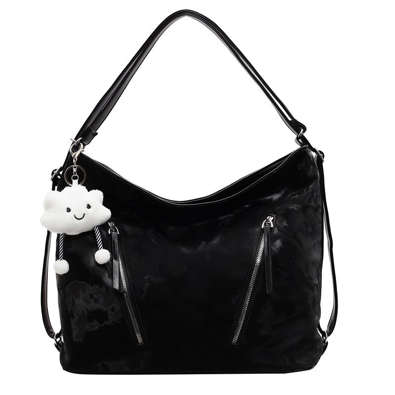 Casual Commuter Tote Bag Women's Large-capacity Bag New Single Shoulder Crossbody Multi-purpose Backpack