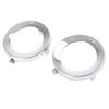 1 Pair Front Fog Light Rings Cover Caps Trim Replacement Fog Lamp Cover Trim 57731SC000 Auto Part for Forester 2009-2013