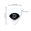 1‑Pc Portable Pick‑Shaped Tuner, 2‑in‑1 for Acoustic Guitar & Ukulele, Chromatic Multi‑Function Pitch Calibrator